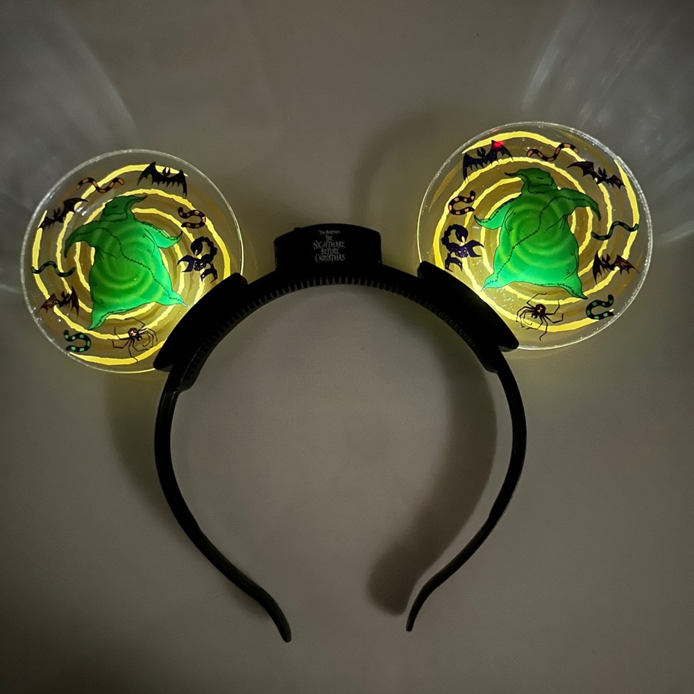 The nightmare before christmas oogie boogie disney ears light up